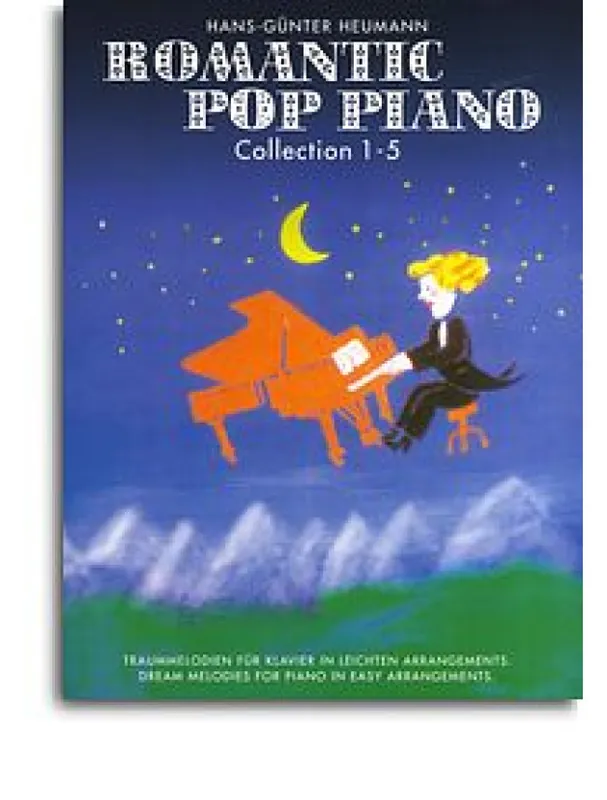 Romantic Pop Piano - Collection 1-5 (noty, sólo klavír) Akční Cena