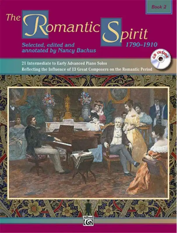 Romantic Spirit 2 (1790-1910) (noty na klavír) (+audio) Víkendová Akce