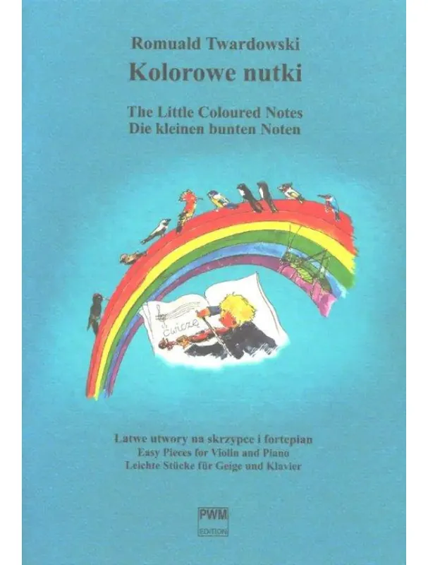 Cenová Bomba Romuald Twardowski The Little Coloured Notes (noty na housle, klavír)