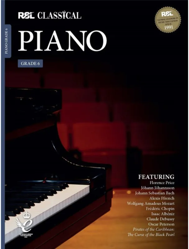 Kup Teď RSL Classical Piano Grade 6 - 2021 (noty na klavír) (+audio)