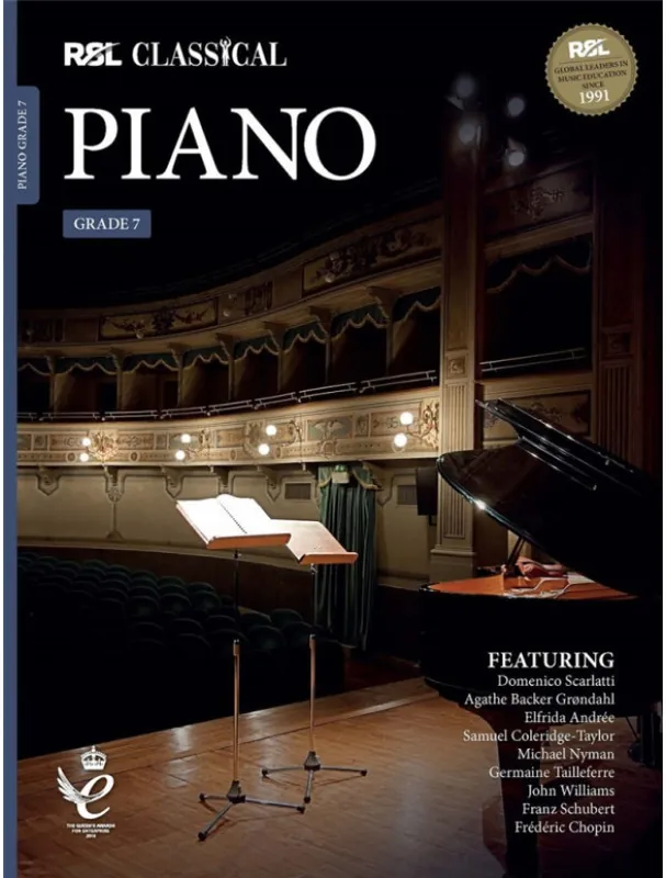 Sezónní Sleva RSL Classical Piano Grade 7 - 2021 (noty na klavír) (+audio)