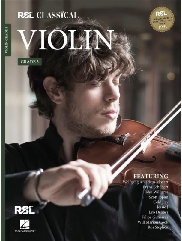 Aktuální RSL Classical Violin Grade 3 2021 (noty na housle)