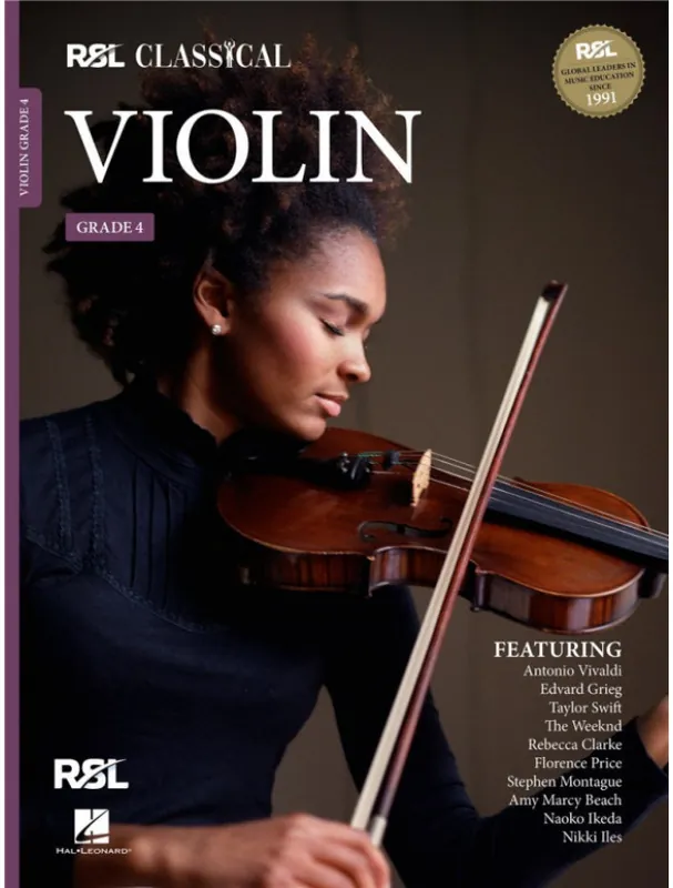 RSL Classical Violin Grade 4 2021 (noty na housle) Dokud Zásoby Vydrží