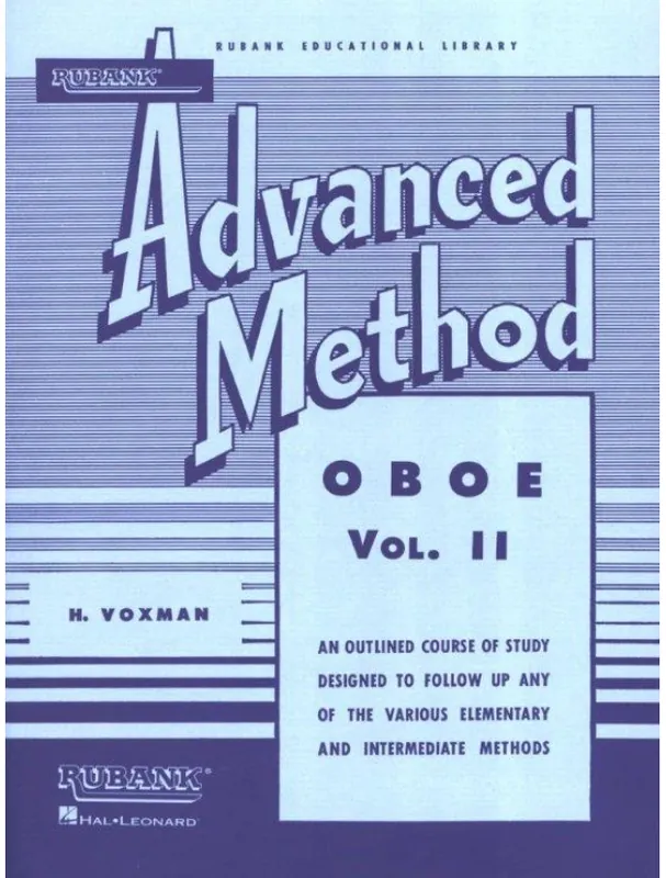 Rubank Advanced Method 2 (noty na hoboj) Ověřený