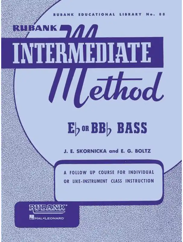 Oblíbený Rubank Intermediate Method (noty na tubu)