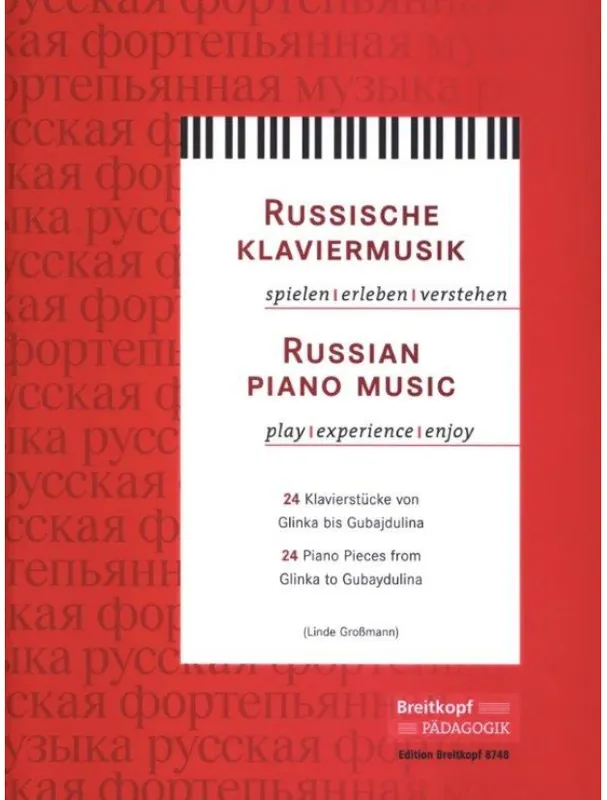 Pouze Dnes Russian Piano Music (noty na klavír)