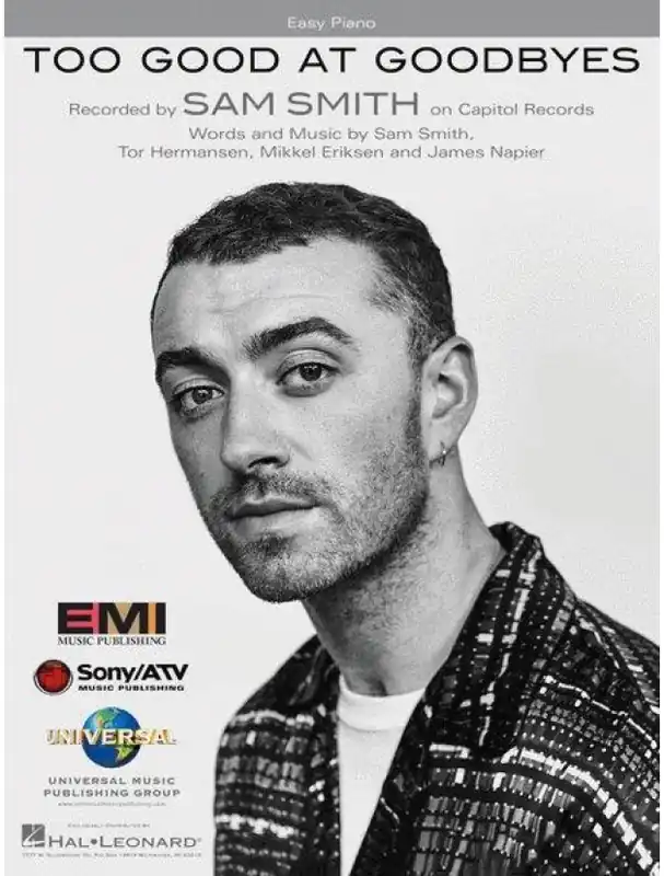 Kup Teď Sam Smith Too Good at Goodbyes (noty na snadný klavír)