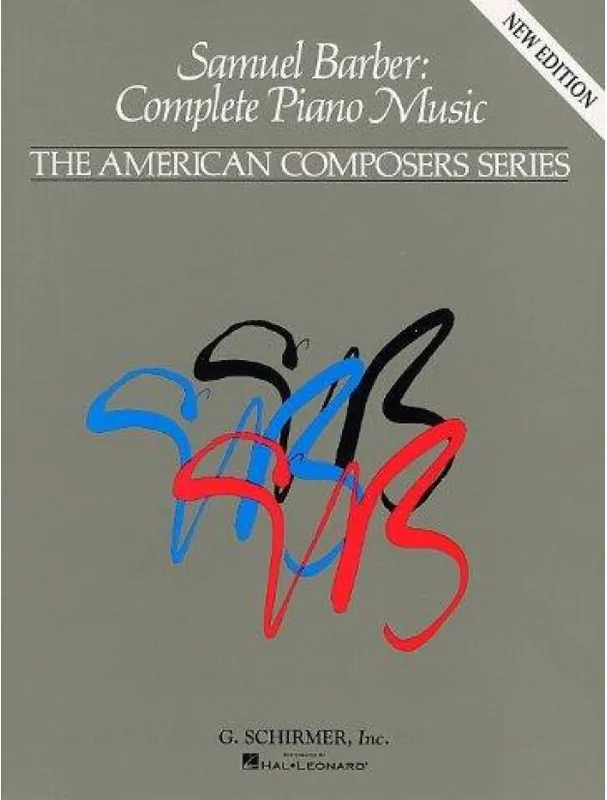 Samuel Barber Complete Piano Music (noty na sólo klavír) Poslední Šance