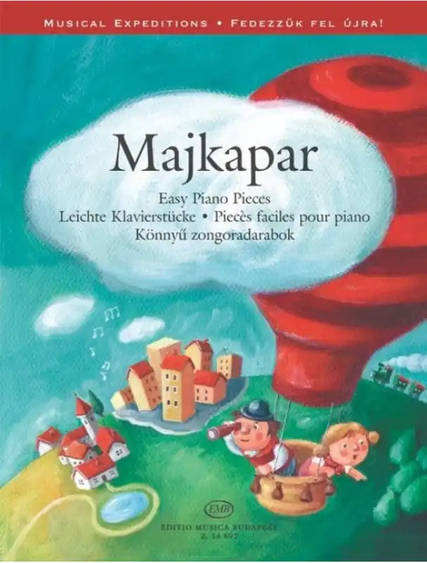 Samuel Majkapar Easy Piano Pieces (noty na snadný klavír) Originální