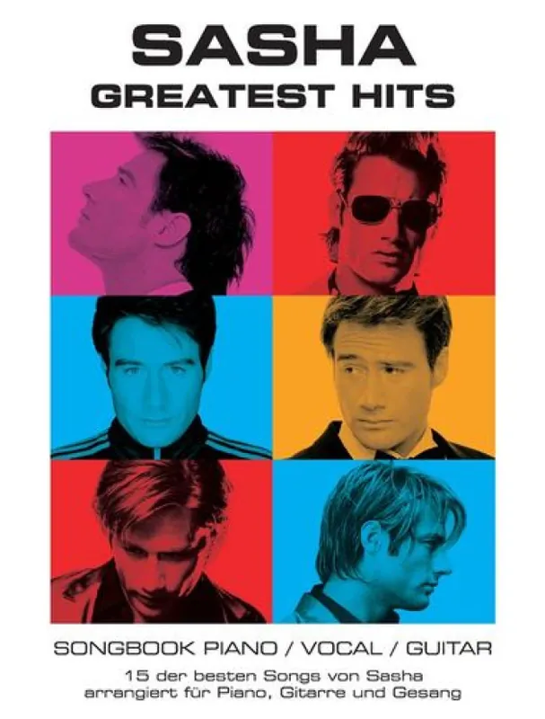 Nakupujte Hned Sasha Greatest Hits (noty, akordy, texty, klavír, kytara, zpěv)
