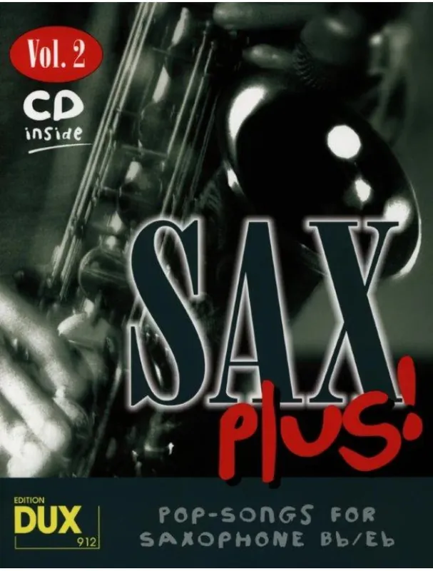 Oblíbený Sax Plus! Vol. 2 (noty na alt/tenorsaxofon)(+audio)