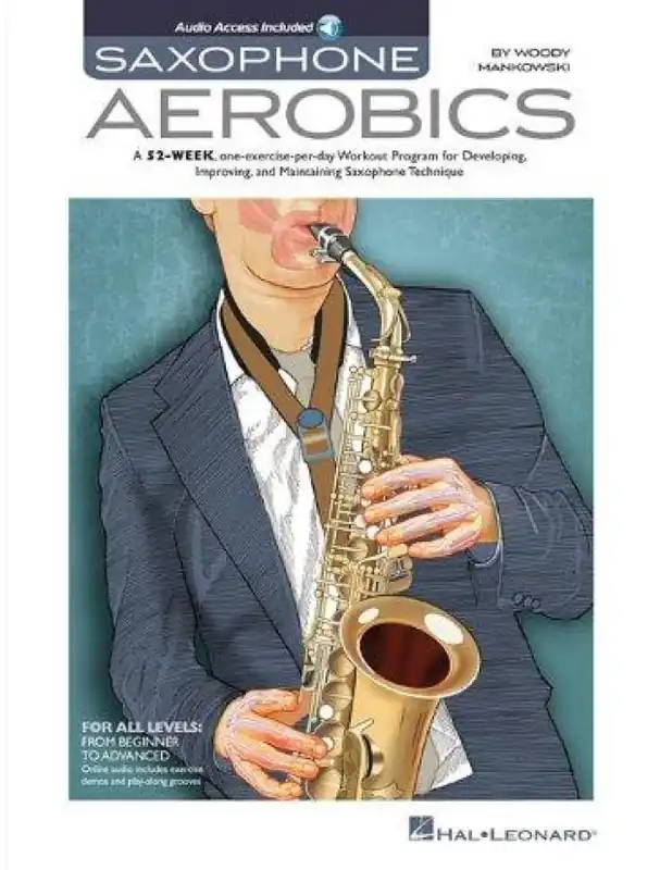Saxophone Aerobics (noty na saxofon) (+audio) Super Cena