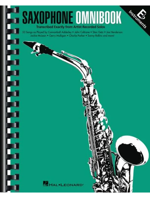 Saxophone Omnibook for E-Flat Instruments (noty na Eb nástroje) Cenový Hit