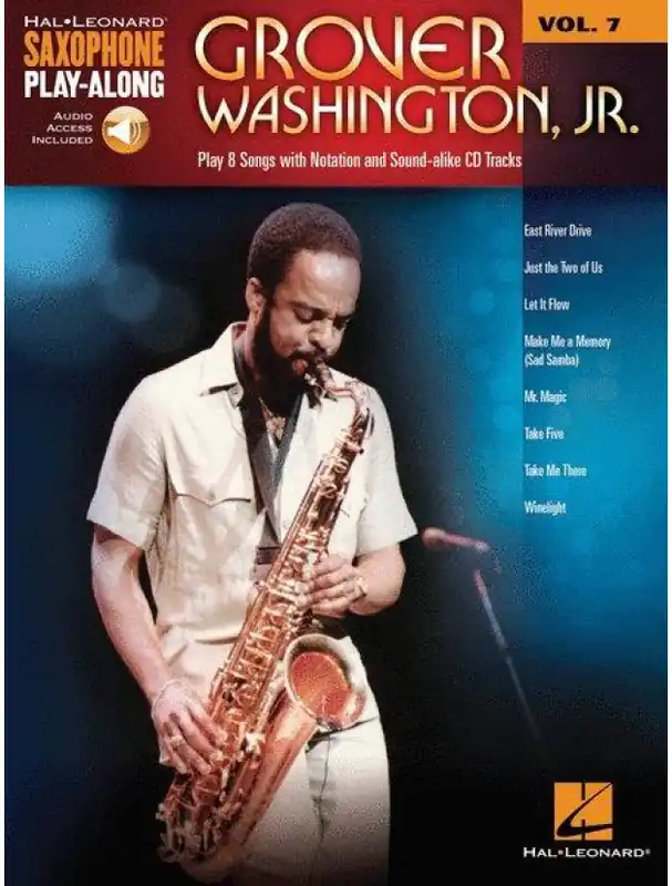 Saxophone Play Along 7 Grover Washington, Jr. (noty na saxofon) (+audio) Speciální Cena