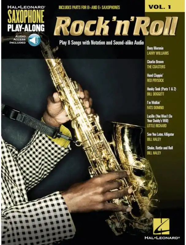 Přímo Od Výrobce Saxophone Play-Along 1 Rock ‘N‘ Roll (noty na saxofon) (+audio)