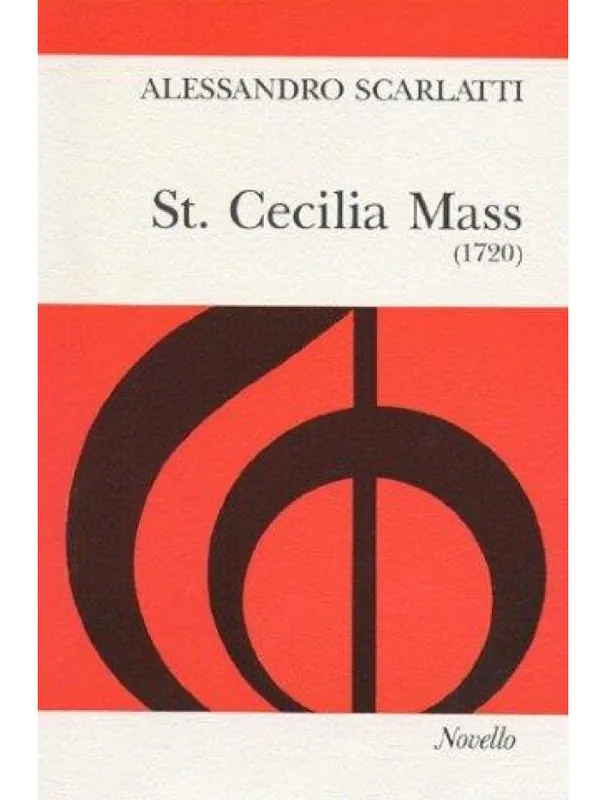 Super Cena Scarlatti St. Cecilia Mass - SATB (noty na sborový zpěv, varhany)