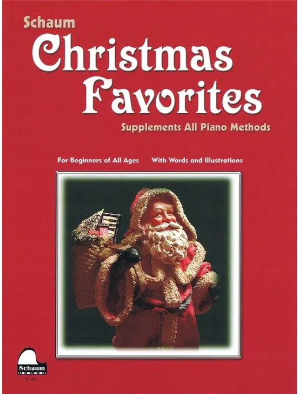 Jen Po Omezenou Doba Schaum Christmas Favorites - Primer Level (noty na klavír)