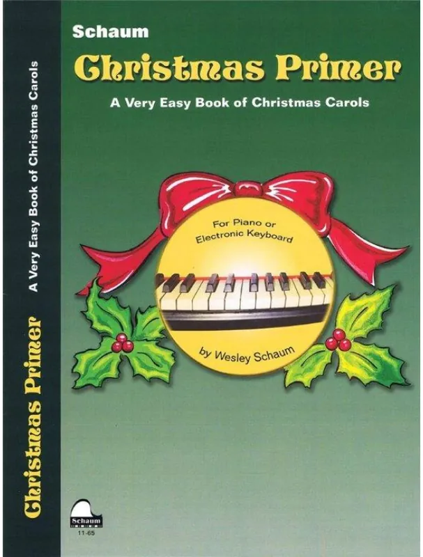 Poslední Šance Schaum Christmas Primer (noty na klavír)