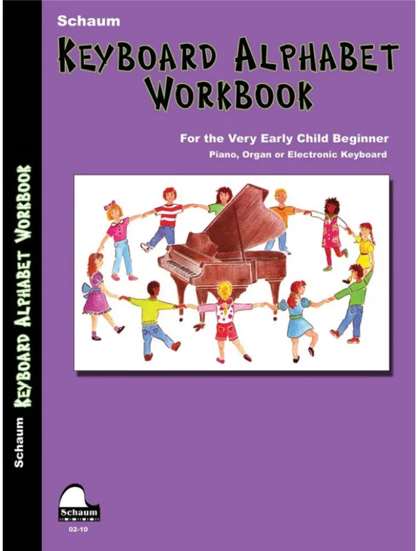 Schaum Keyboard Alphabet Workbook (noty na klavír) Výhodná Nabídka