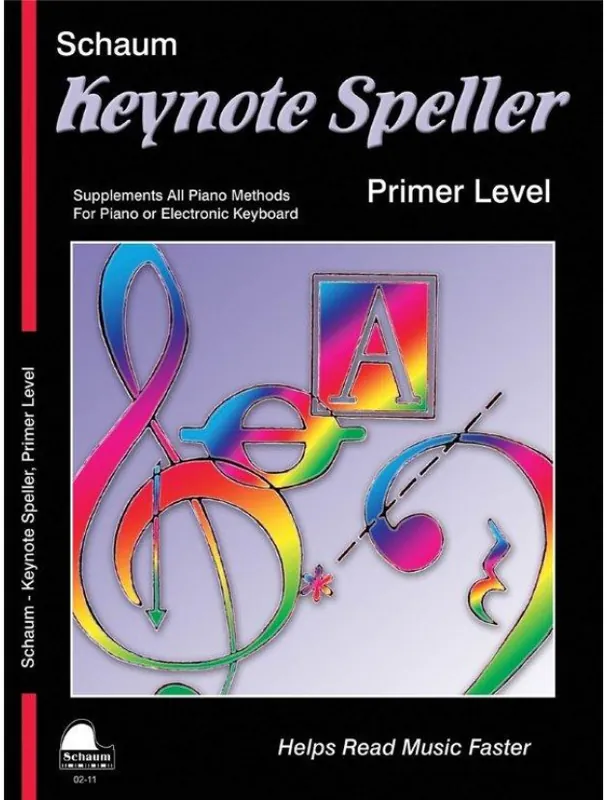 Časově Omezené Schaum Keynote Speller - Primer Level (noty na klavír)