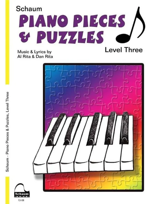 Schaum Piano Pieces & Puzzles - Level 2 (noty na klavír) Aktuální