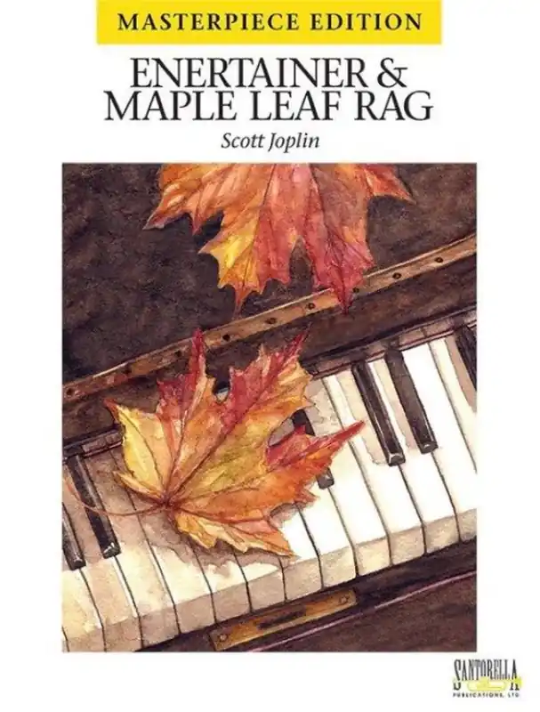 Sezónní Sleva Scott Joplin Entertainer & Maple Leaf Rag - Masterpiece Edition (noty na klavír)