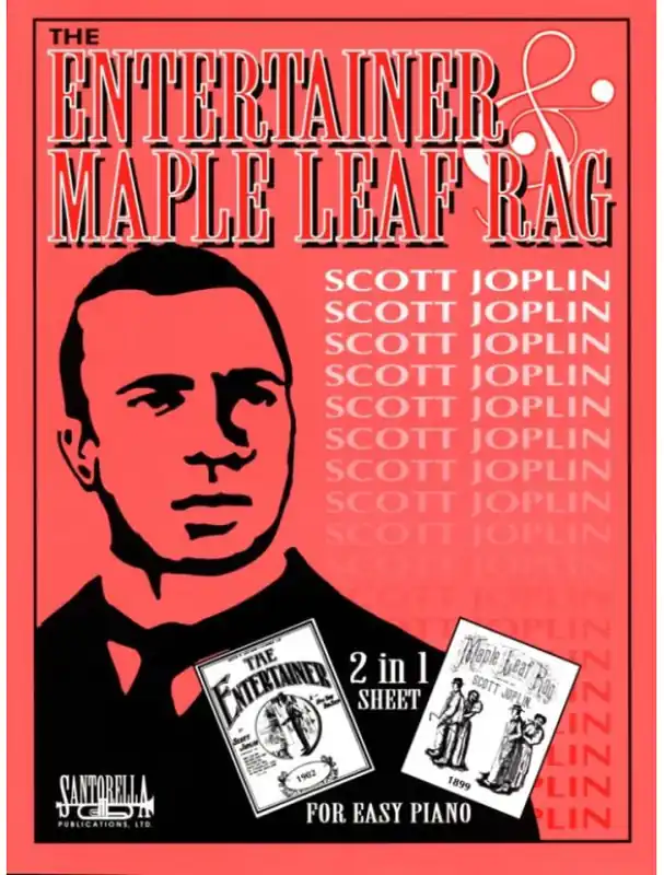 Scott Joplin The Entertainer & Maple Leaf Rag (noty na snadný klavír) Cenová Bomba