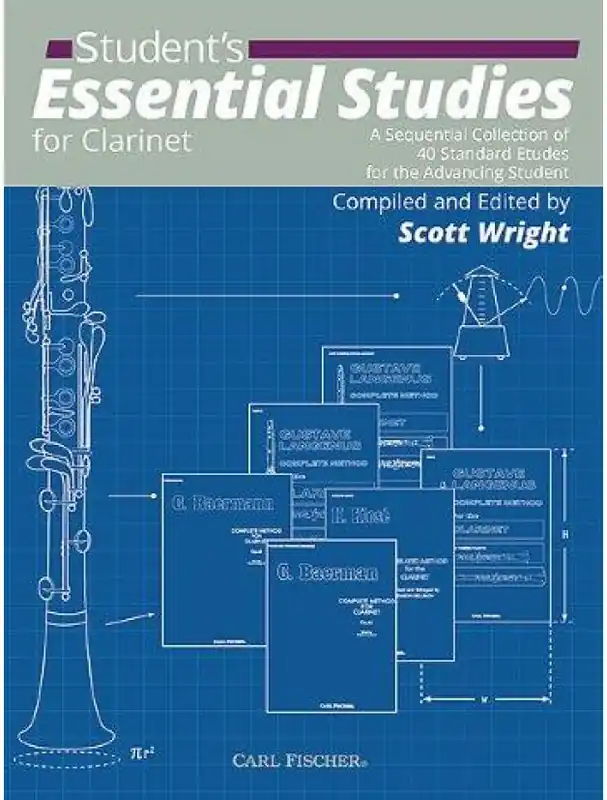 Vysoce Kvalitní Scott Wright Student‘s Essential Studies For Clarinet (noty na klarinet)