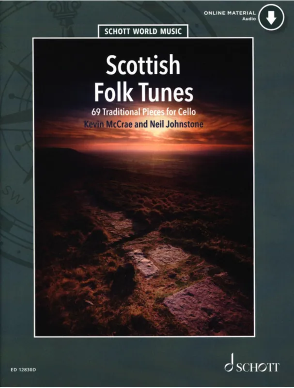 Scottish Folk Tunes (noty na violoncello)(+audio) Top Prodej