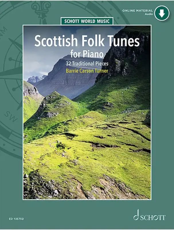 Vrácení Zdarma Scottish Folk Tunes for Piano (noty na klavír)(+audio)