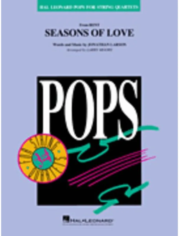 Seasons of Love from Rent (noty pro smyčcový kvartet) Kup Teď