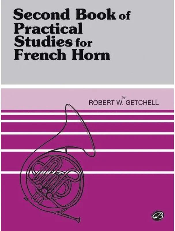Second Book Of Practical Studies for French Horn, Book 2 (noty na lesní roh) Finální Výprodej