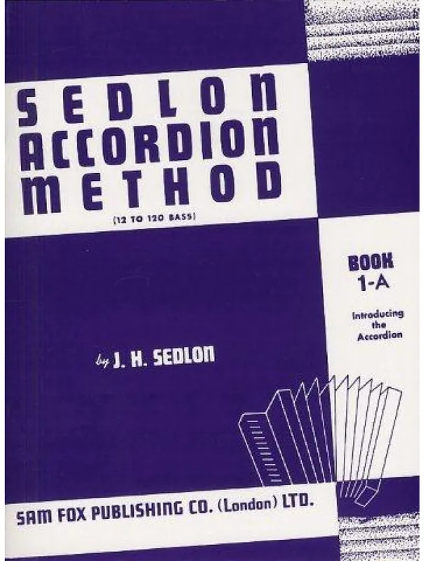 Sedlon Accordion Method Book 1a (noty na akordeon) Vrácení Zdarma