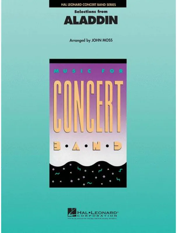 Nová Kolekce Selections from Aladdin (noty pro koncertní orchestr, party, partitura)