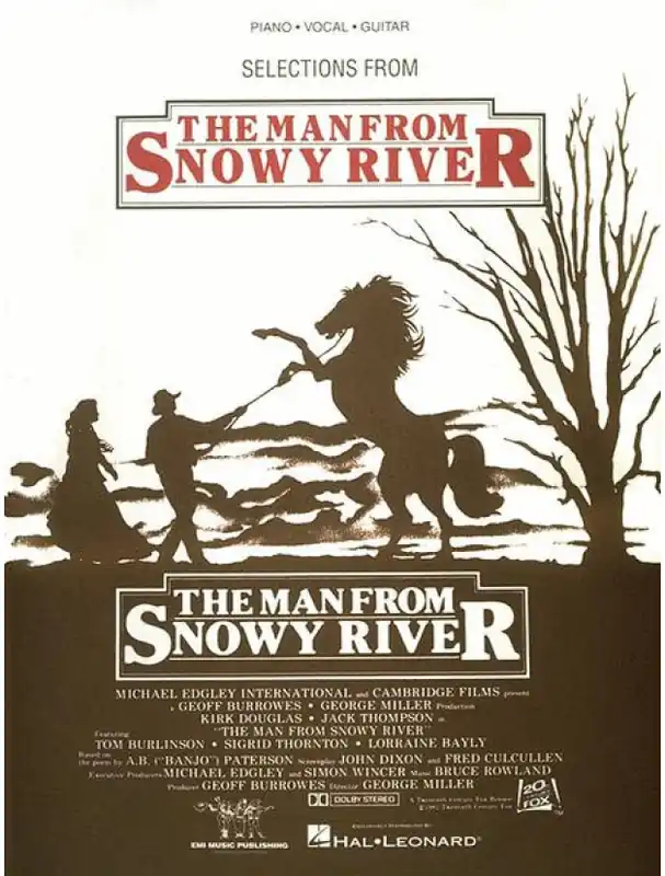 Selections from The Man From Snowy River / Muž od Sněžné řeky (noty na klavír) Levný