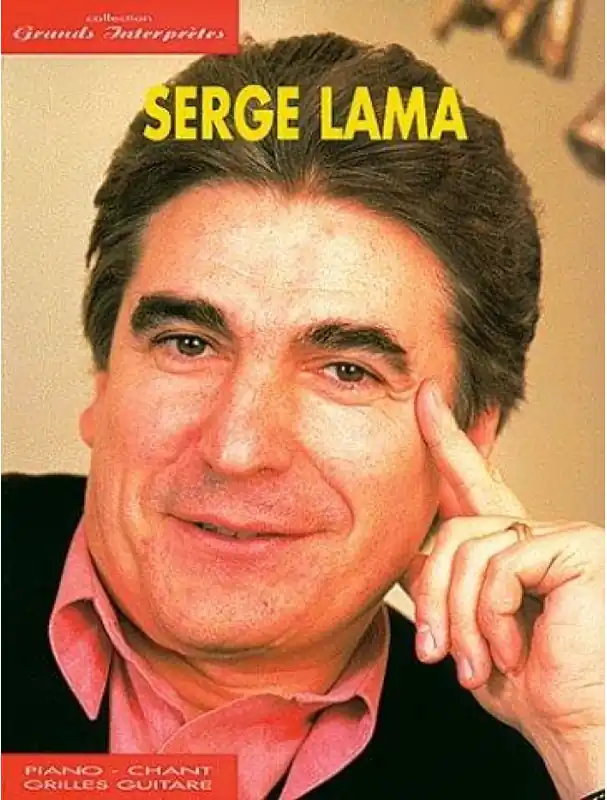 Kup Teď Serge Lama Collection Grands Interpretes (noty na klavír, zpěv, akordy na kytaru)