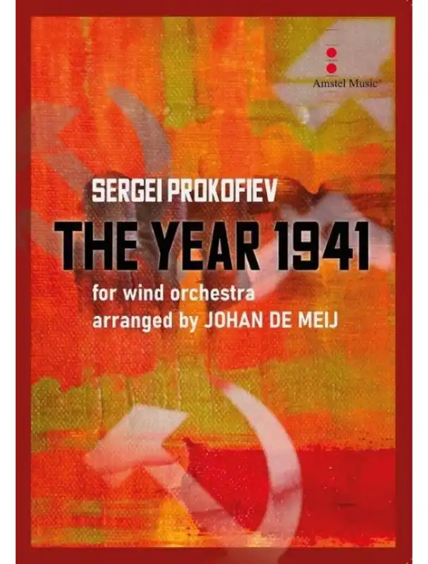 Sergej Prokofjev The Year 1941 (noty pro koncertní orchestr, party, partitura) Jen Po Omezenou Doba