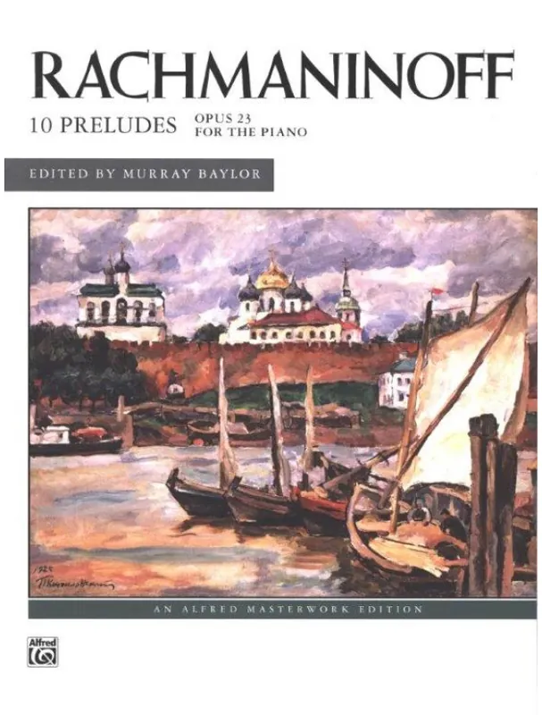 Vysoce Kvalitní Sergej Rachmaninov 10 Preludes Op. 23 (noty na klavír)