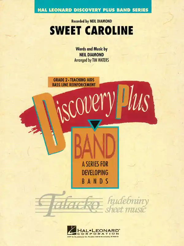 Cenově Výhodný Sweet Caroline arrangement Tim Waters for Concert Band