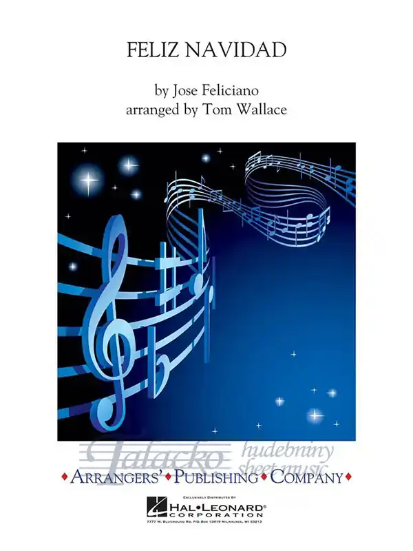 Feliz Navidad arrangement Tom Wallace for Concert Band Aktuální
