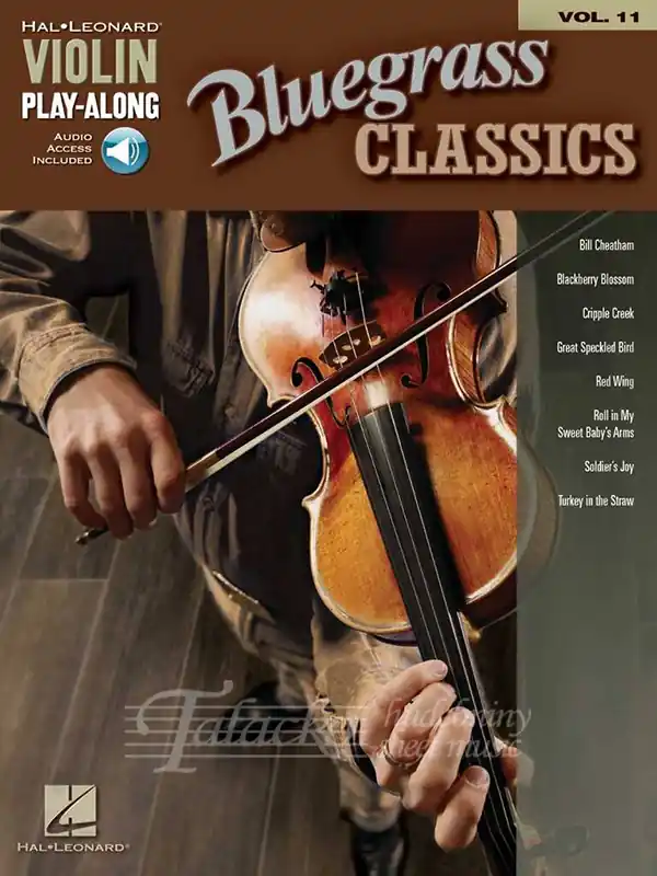 Hal Leonard Violin Play-Along Vol. 11 Bluegrass Classics Časově Omezené