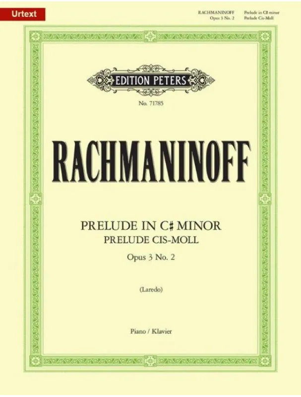 Sleva Sergej Rachmaninov Prelude in C minor Op.3 No.2 (noty na klavír)