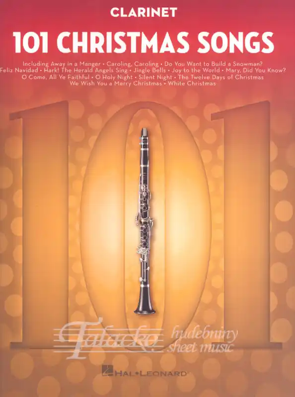 101 Christmas Songs Clarinet Expresní Doručení