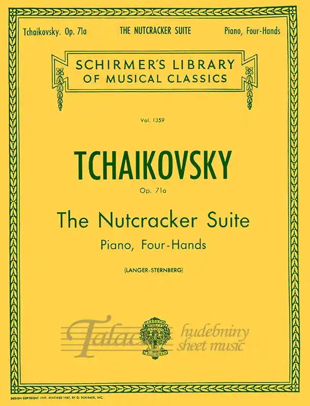 Výprodej Nutcracker Suite, Op. 71a Piano, Four-Hands
