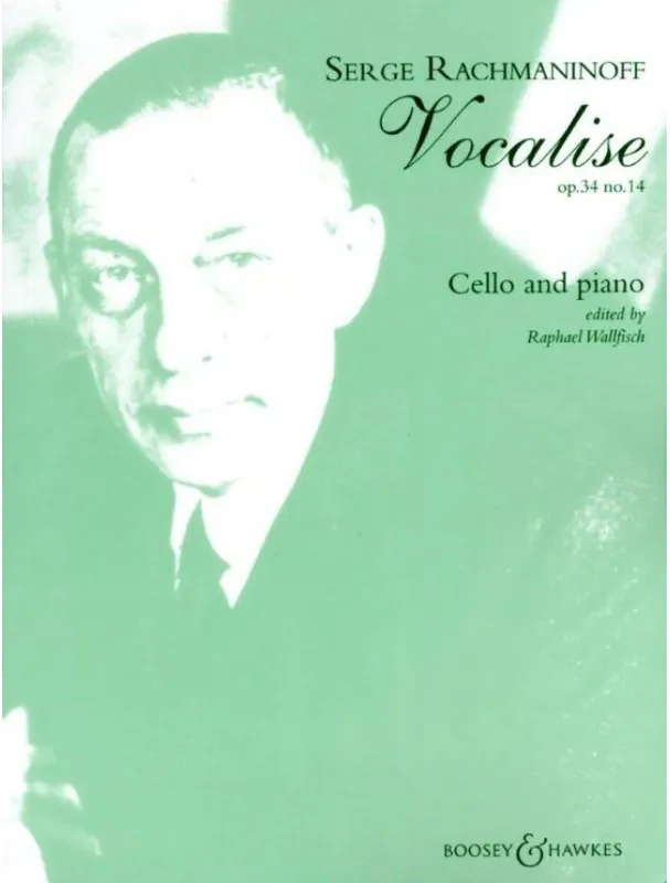 Nová Kolekce Sergej Rachmaninov Vocalise Op.34 No.14 (noty na violoncello, klavír)
