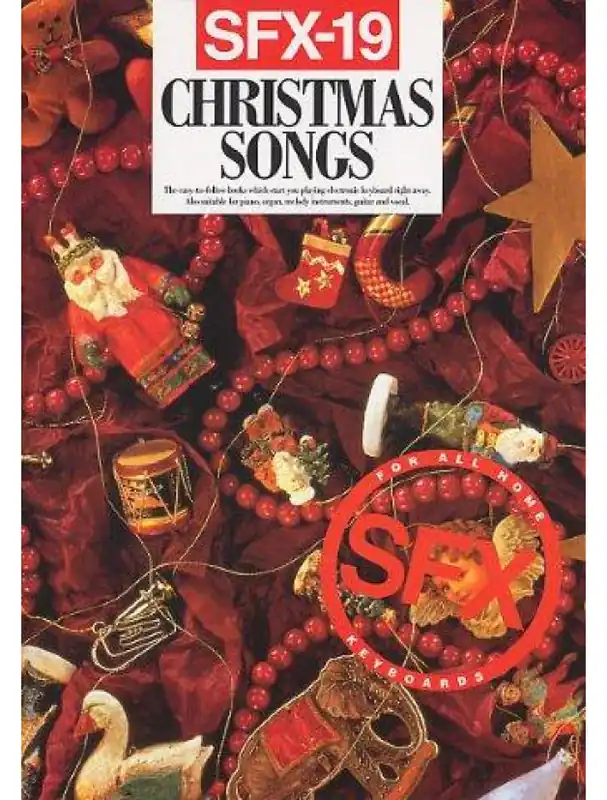 Výprodej SFX-19 Christmas Songs (noty, melodická linka & texty, akordy)