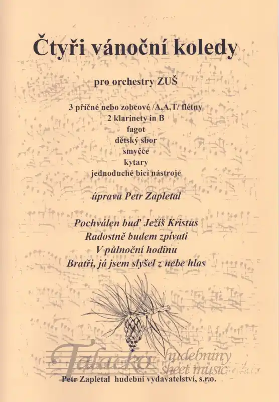 Čtyři vánoční koledy pro orchestry ZUŠ Akce