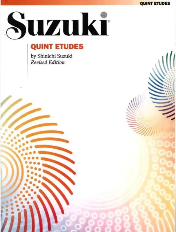 Akce Shinichi Suzuki Quint Etudes (noty na housle)