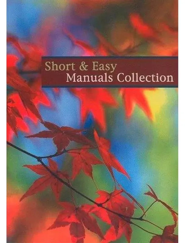 Short & Easy Manuals Collection (noty na varhany) Dokud Zásoby Vydrží