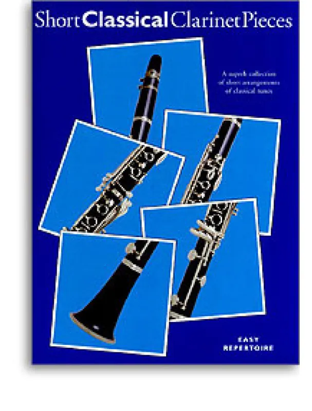 Tovární Cena Short Classical Clarinet Pieces (noty, klarinet, klavír)
